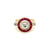 Art Deco 1.12 Carat Diamond Ruby Engagement Ring