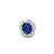 Estate SSEF Certified 8 Carat Unheated Burma Sapphire 5 Ct Diamonds Ring