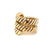 Bulgari Tubogas Three Color Gold Ring
