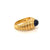 Bulgari 3 Carat Iolite Gold Vintage Ring