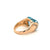 Bulgari Musa Topaz Diamond Rose Gold Ring