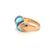 Bulgari Musa Topaz Diamond Rose Gold Ring