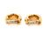 Bulgari Spiga Gold Vintage Earrings