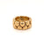 Cartier Diamond Double Coeurs Gold Band Ring