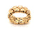Cartier Diamond Double Coeurs Gold Band Ring