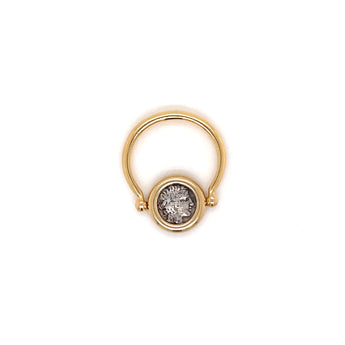 Bulgari Monete Ancient Coin Gold Ring