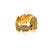 Buccellati Leaf Diamond Gold Ring