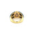 Bulgari Hematite & Tourmaline Gold Ring