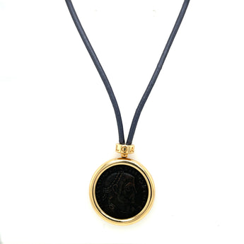bulgari monete necklace