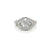 Art Deco 2.45 Carat Diamond Plaque Filigree Ring