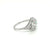 Art Deco 2.45 Carat Diamond Plaque Filigree Ring