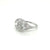 Art Deco 2.45 Carat Diamond Plaque Filigree Ring