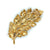 Mario Buccellati Leaf Diamond Gold Brooch