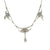 Edwardian Diamond Natural Pearls Necklace in Platinum