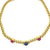 Bulgari 1970' Ruby Sapphire Diamond Curb Link Necklace