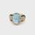 Illario Diamond Sapphire Topaz Cocktail Ring