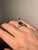 Estate Certified 3,33 Carat Natural Emerald Diamonds Gold Ring