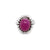 Estate 8.50 Carat Natural Ruby Cabochon Diamond Ring