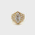 Massoni Rome Certified 1.92 Carat Marquise Diamond Bombe Cocktail Ring