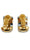 Bulgari Alveare Gold Stainless Steel Hoop Earrings