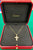 Cartier Diamond Cross Pendant Necklace Adjustable
