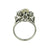 Art Deco Diamond Gold Cluster Ring