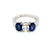 Estate Diamond Sapphire Gold Ring