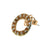 Rose Gold Circle Earrings
