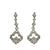 Art Deco Diamond Gold Drop Earrings De Maria Jewelry