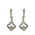 Art Deco Diamond Gold Drop Earrings De Maria Jewelry