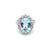 Estate 5 Carat Aquamarine Diamond Cluster Ring
