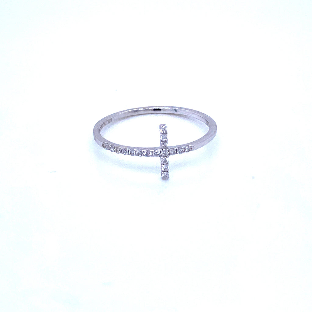 Design Diamond 18k Gold Ring