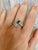 Vintage Hearts Emerald Diamond Vous et Moi Gold Ring