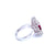 SSEF Certified 3.80 Carat Ruby Diamond Gold Ring