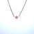 Design Rose Star Diamond Black Gold Necklace