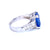 GIA Certified 6.59 Carat Sapphire Diamond Gold Ring