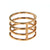 14K Gold Colored Diamond Ring