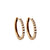 Gold Diamond mini Hoop Earrings