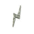 Lightning Bolt Gold Diamond Earring maria tash
