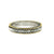 Rope Motif Diamond Gold Band Ring