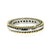 Rope Motif Diamond Gold Band Ring
