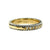Rope Design Diamond Gold Band Ring
